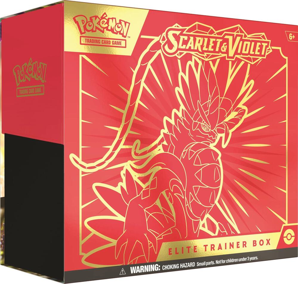 Pokemon Scarlet & Violet Elite Trainer Box (Koraidon)
