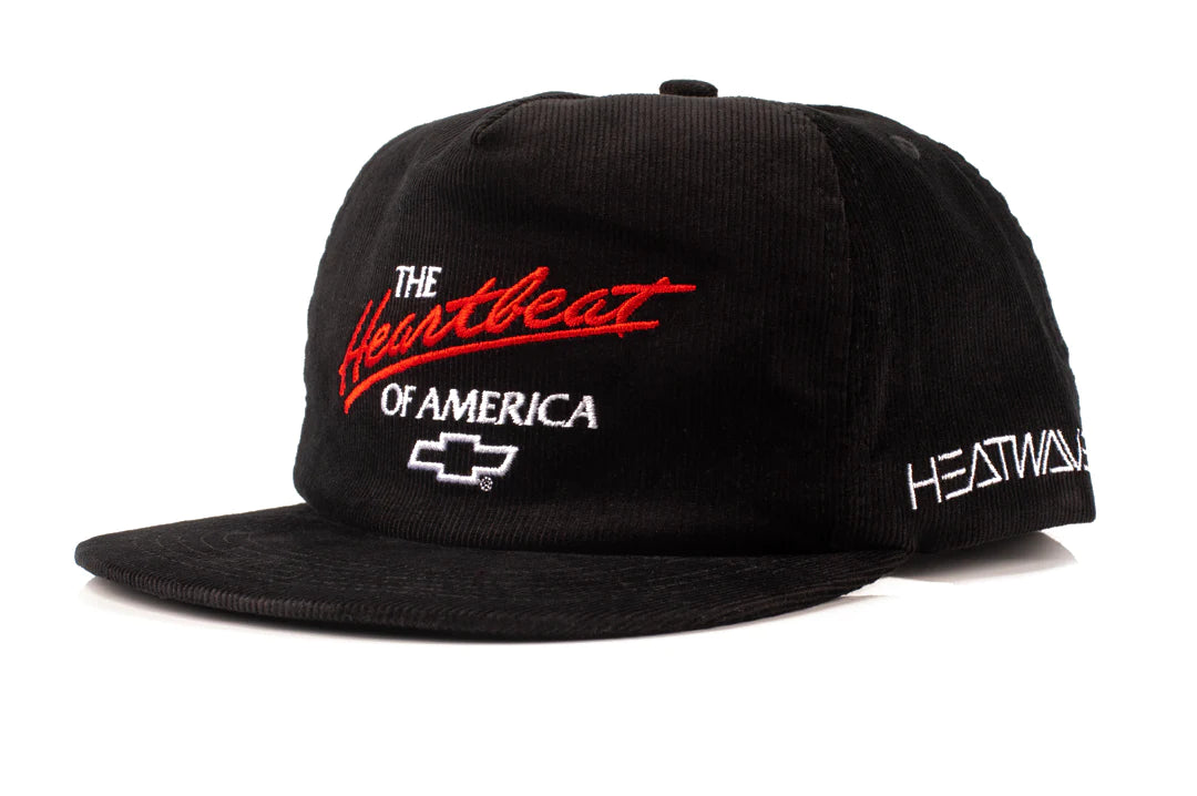 Chevrolet Heart Beat of America Hat - Black/RED