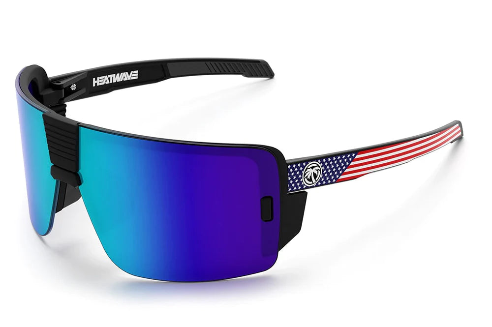 Heat Wave Visual Vector Safety Sunglasses, Galaxy Z87+