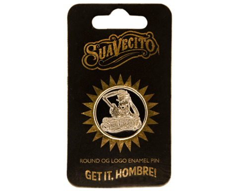 Round OG Logo Enamel Pin - Gold