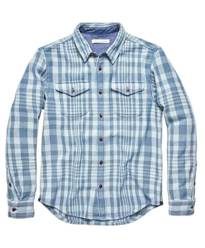 Blanket Shirt Adriatic Lucent Plaid