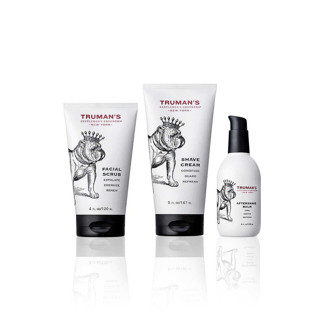 Trumans Shave Regimen