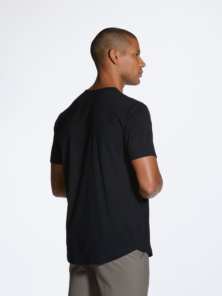 Universal Crew Curve-Hem - Black