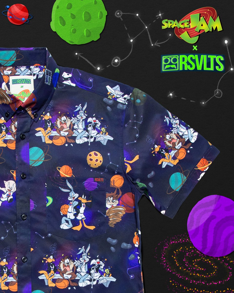 Space Jam "Toons"– KUNUFLEX Short Sleeve Shirt