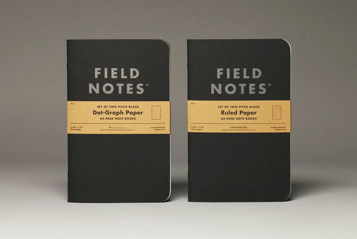 Black Note Book 2-Pack