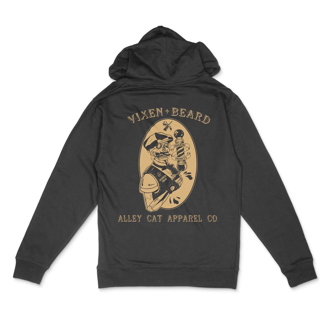 Vixen & Beard x The Alley Cat Hair Surgeon Hoodie