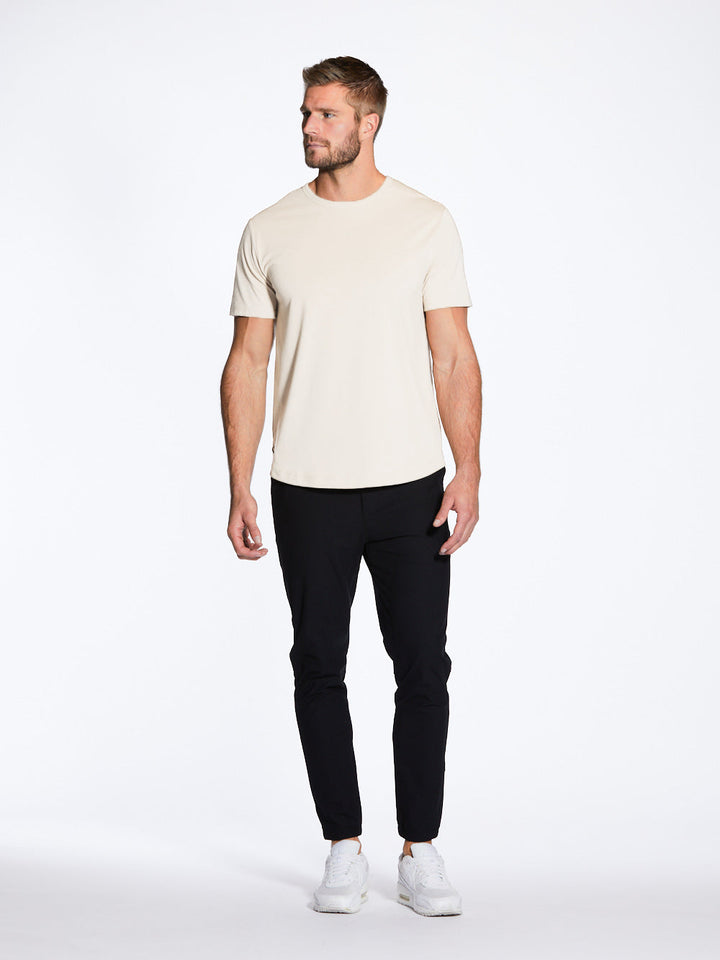 Universal Crew Curve-Hem - Ivory