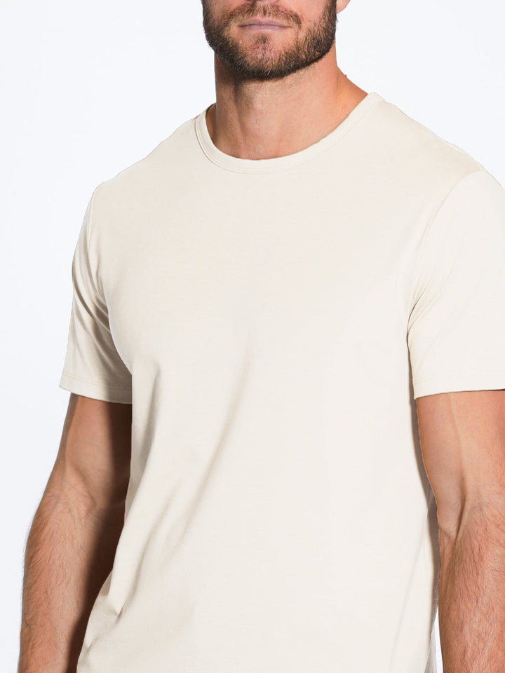 Universal Crew Curve-Hem - Ivory