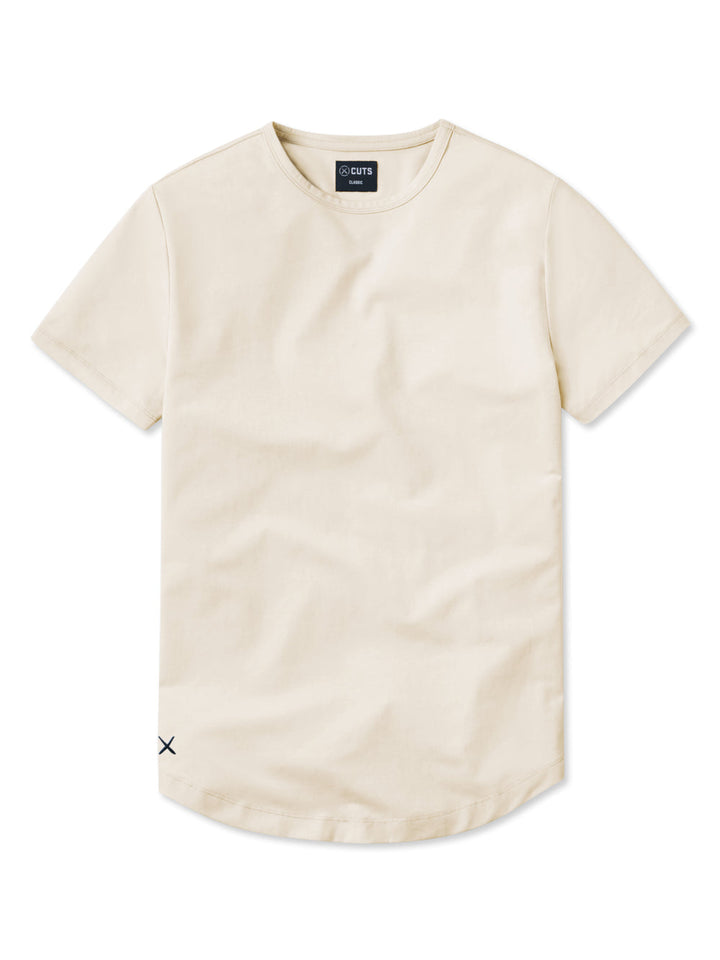 Universal Crew Curve-Hem - Ivory