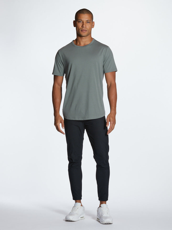 Universal Crew Curve-Hem - Sage