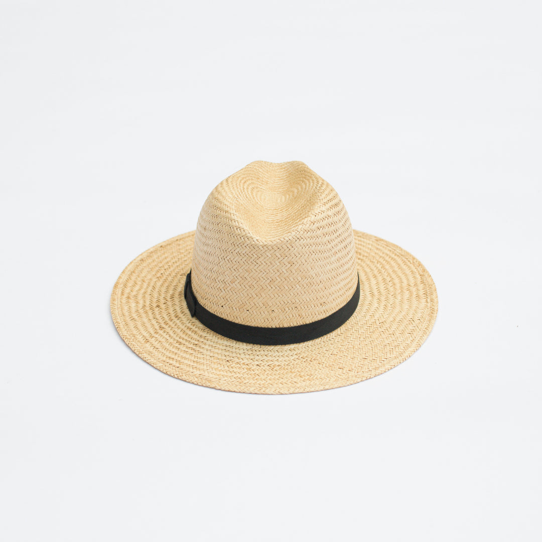 Yellow 108 Stevie Palm Straw Fedora