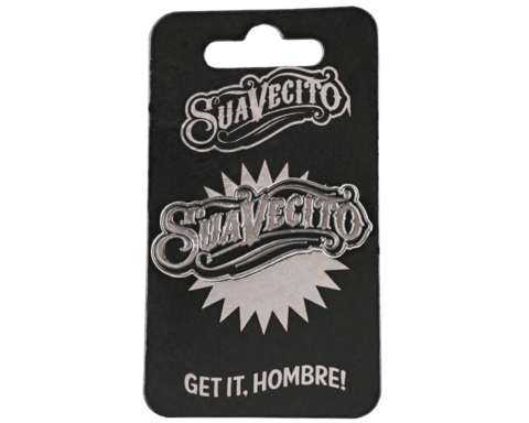 Silver Script Pin