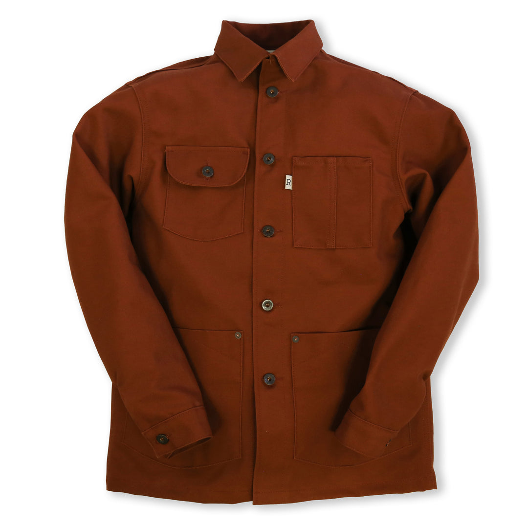 Chore Coat in Brick Canvas