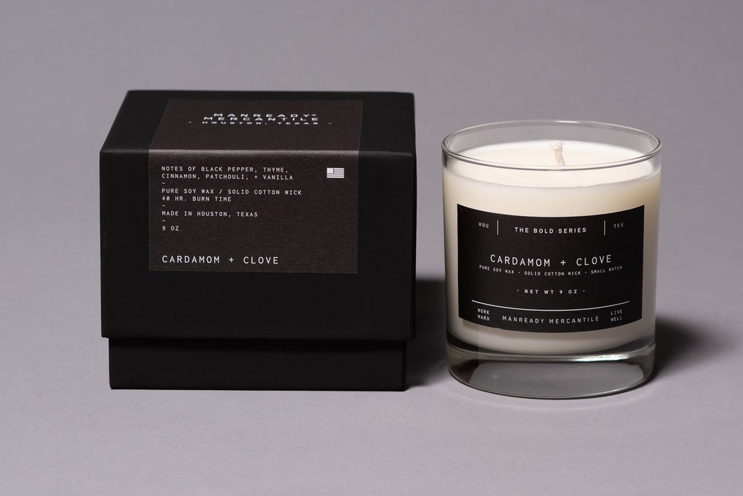 Cardamon + Clove Soy Candle