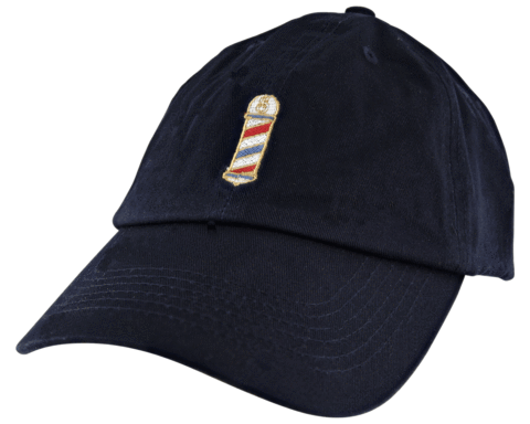 Barber Pole Dad Hat