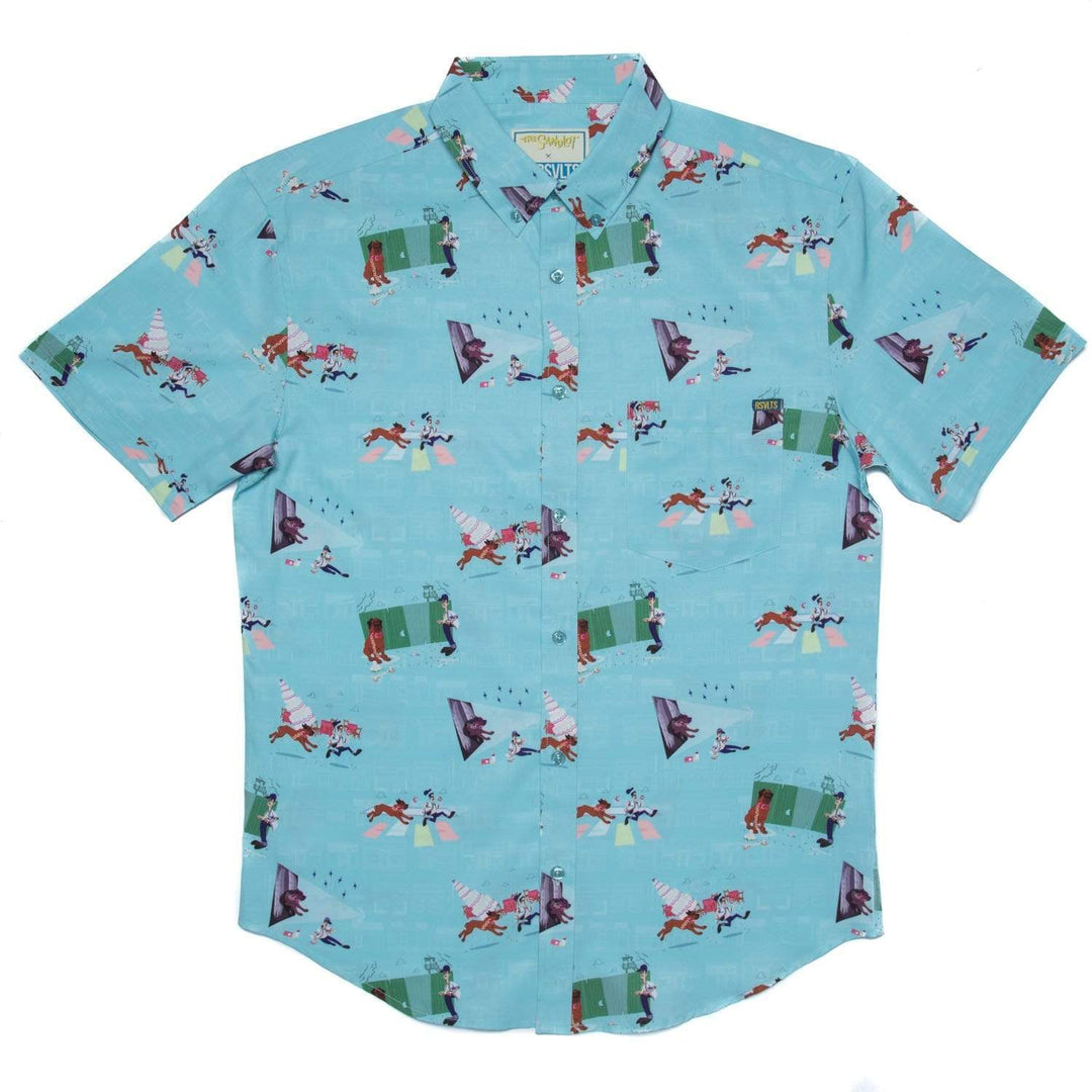 The Sandlot The Chase– KUNUFLEX Short Sleeve Shirt