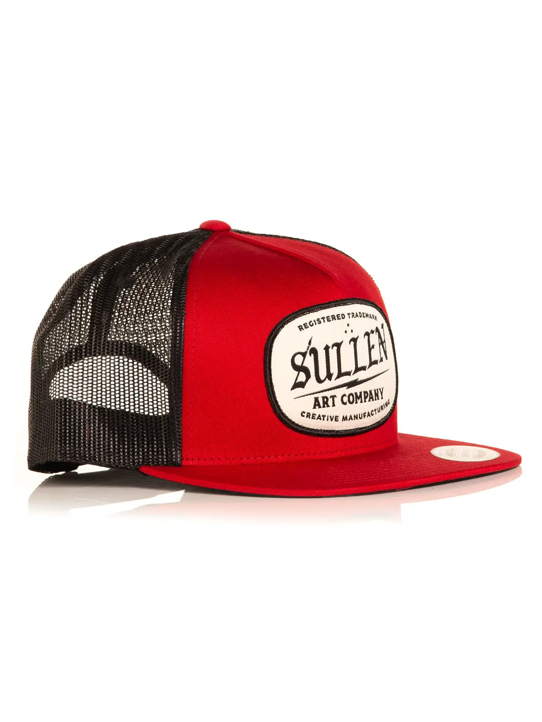 Supply Snapback Mesh Hat - Red