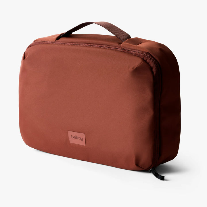Bellroy Hanging Toiletry Kit Plus – Clay – front view