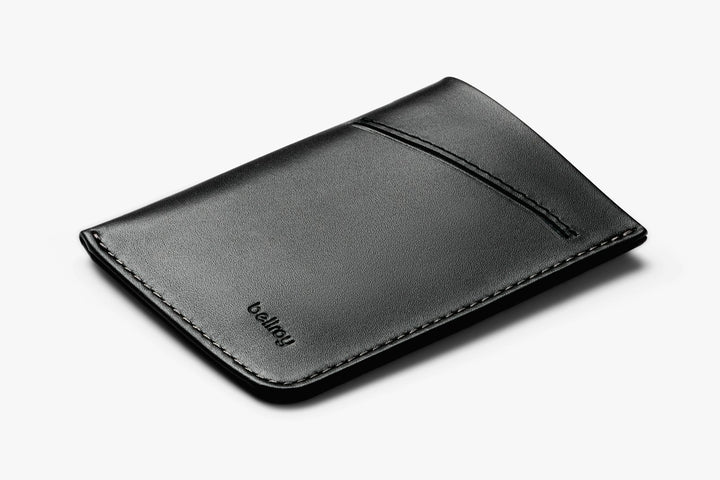 Bellroy Card Sleeve – Black (Second Edition) – front view