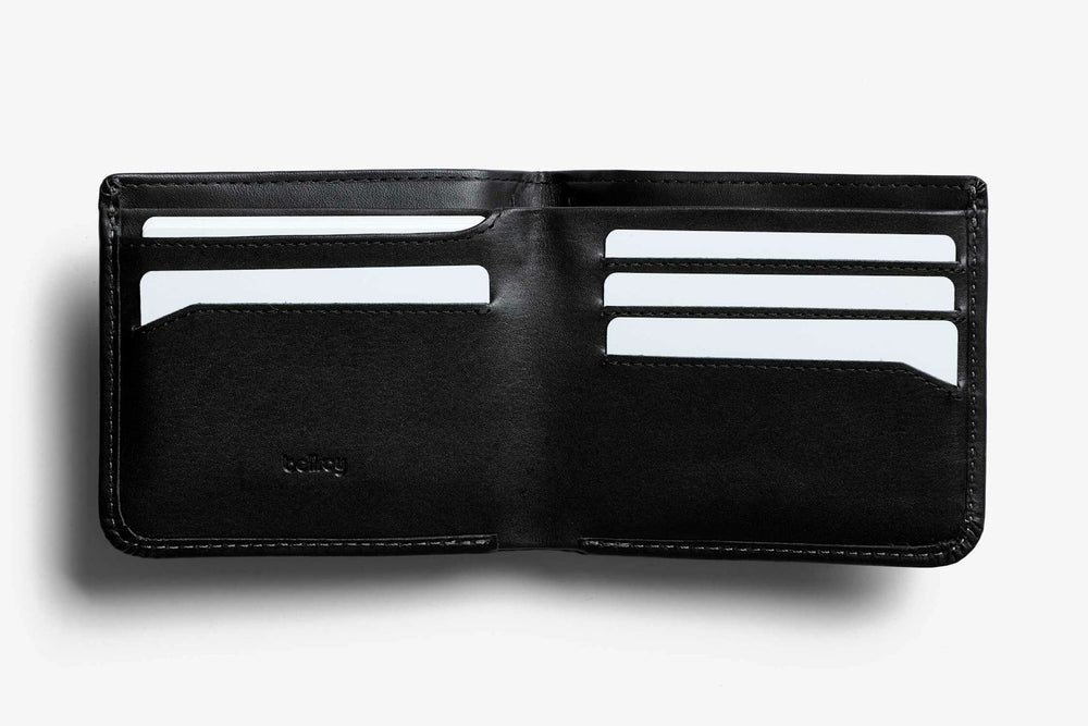 Bellroy Hide & Seek HI Wallet – Black – open or alternate view