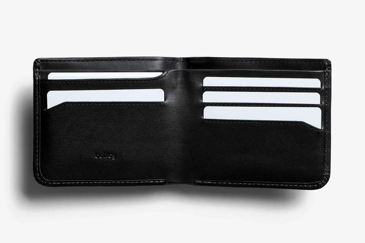 Bellroy Hide &amp; Seek HI Wallet – Black – open or alternate view