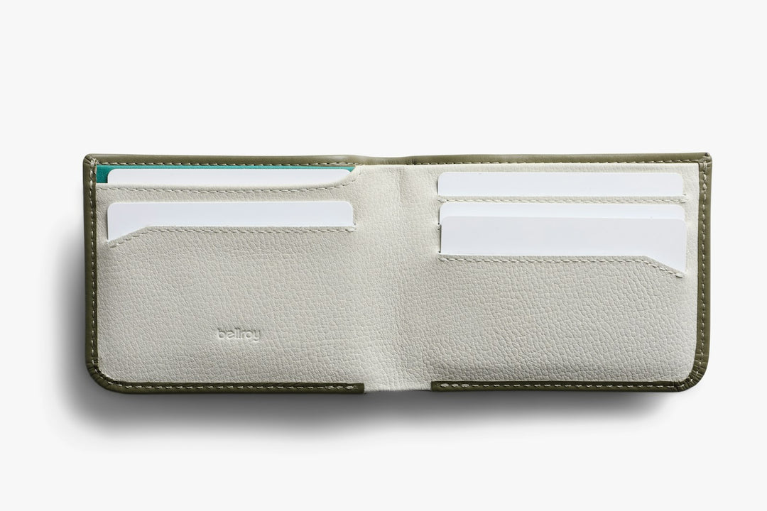 Bellroy Hide &amp; Seek LO Wallet – Willow – open or alternate view