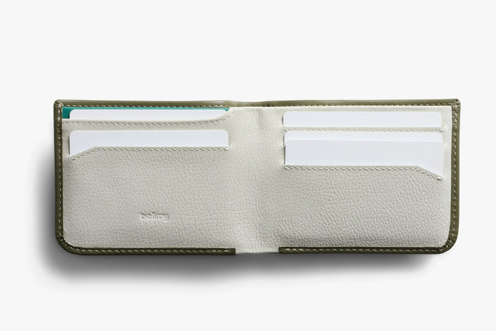 Bellroy Hide &amp; Seek LO Wallet – Willow – open or alternate view