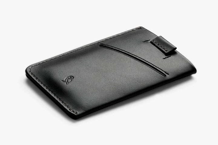 Bellroy Card Sleeve – Black (Second Edition) – open or alternate view