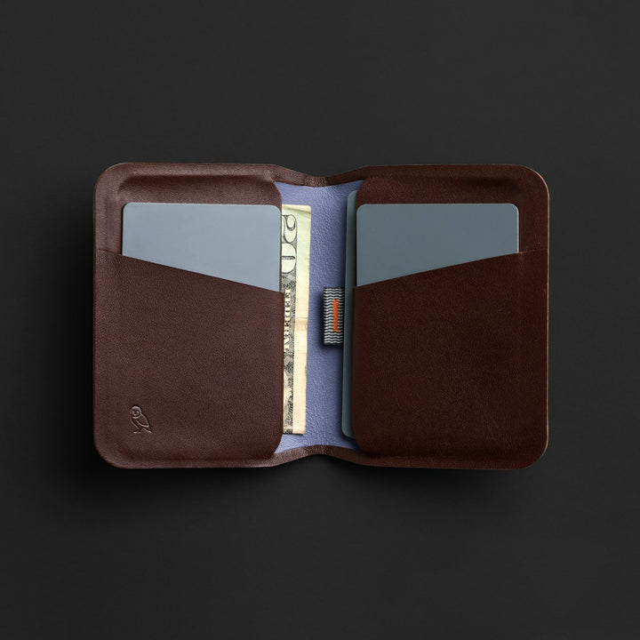 Bellroy Apex Slim Sleeve – Espresso – open or alternate view
