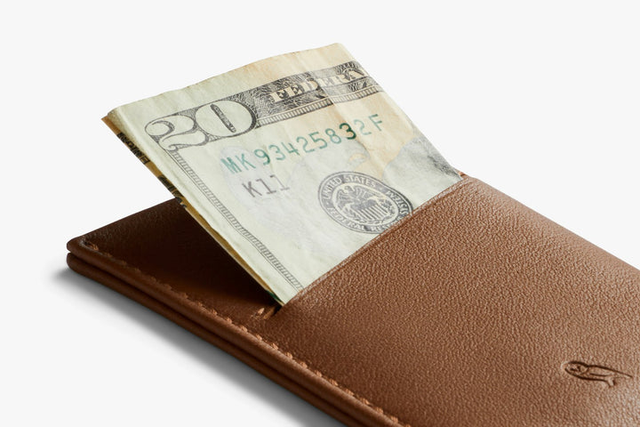 Bellroy Card Sleeve – Hazelnut (Second Edition) – storage detail