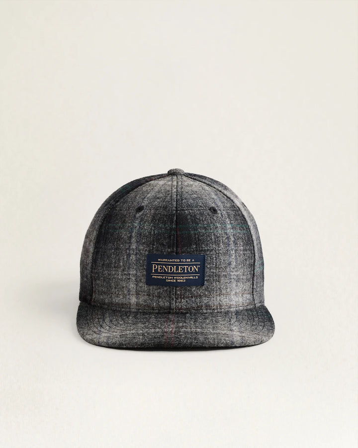 Flat Brim Hat - Grey Mix Multi