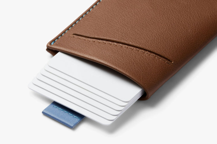 Bellroy Card Sleeve – Hazelnut (Second Edition) – construction detail