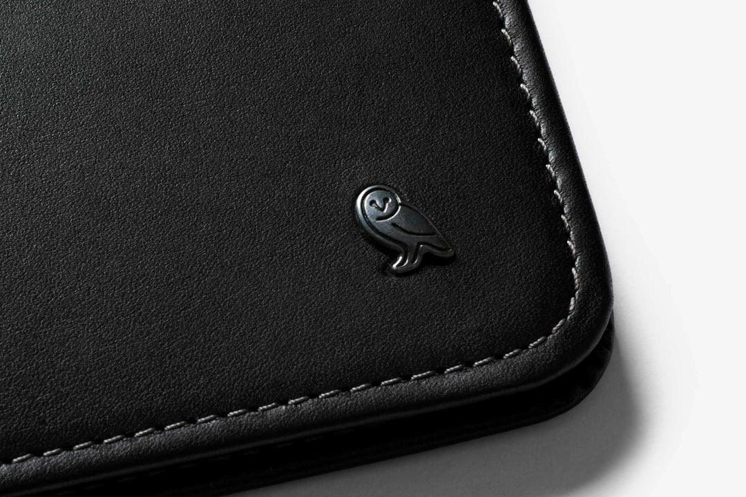Bellroy Hide &amp; Seek HI Wallet – Black – construction detail