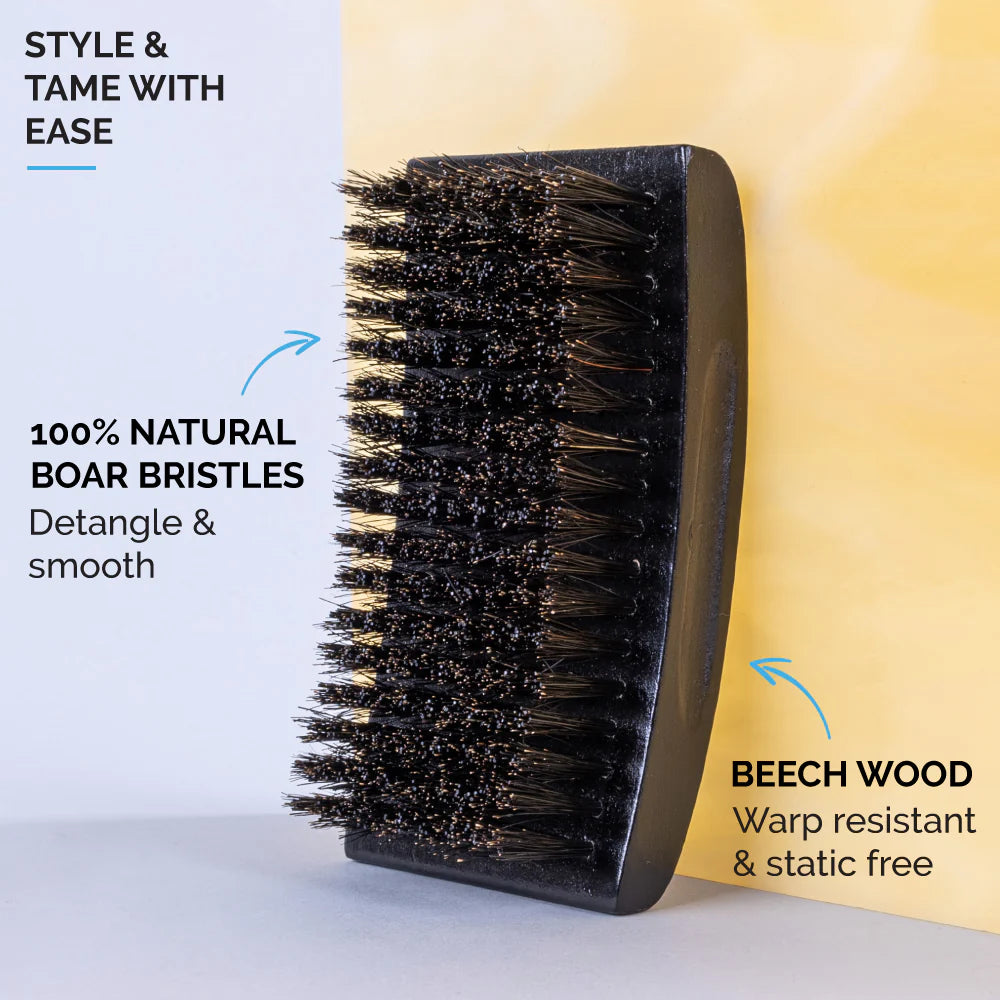 Palm Hair Brush - Beech Wood