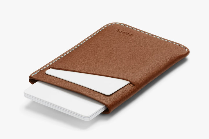 Bellroy Card Sleeve – Hazelnut (Second Edition) – interior detail