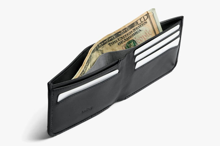 Bellroy Hide &amp; Seek LO Wallet – Black – interior detail