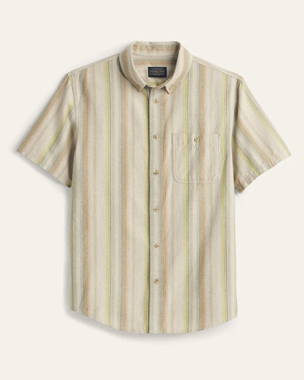 Men's Short Sleeve Stripe Bayside Shirt