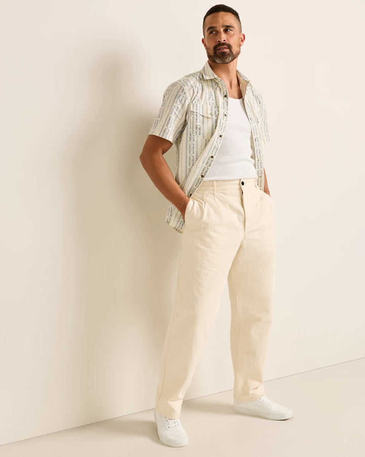 Men's Leramie Snap-Front Short Sleeve Shirt
