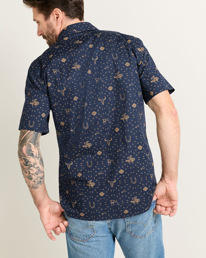 Men's Short Sleeve Laramie Snap-Front