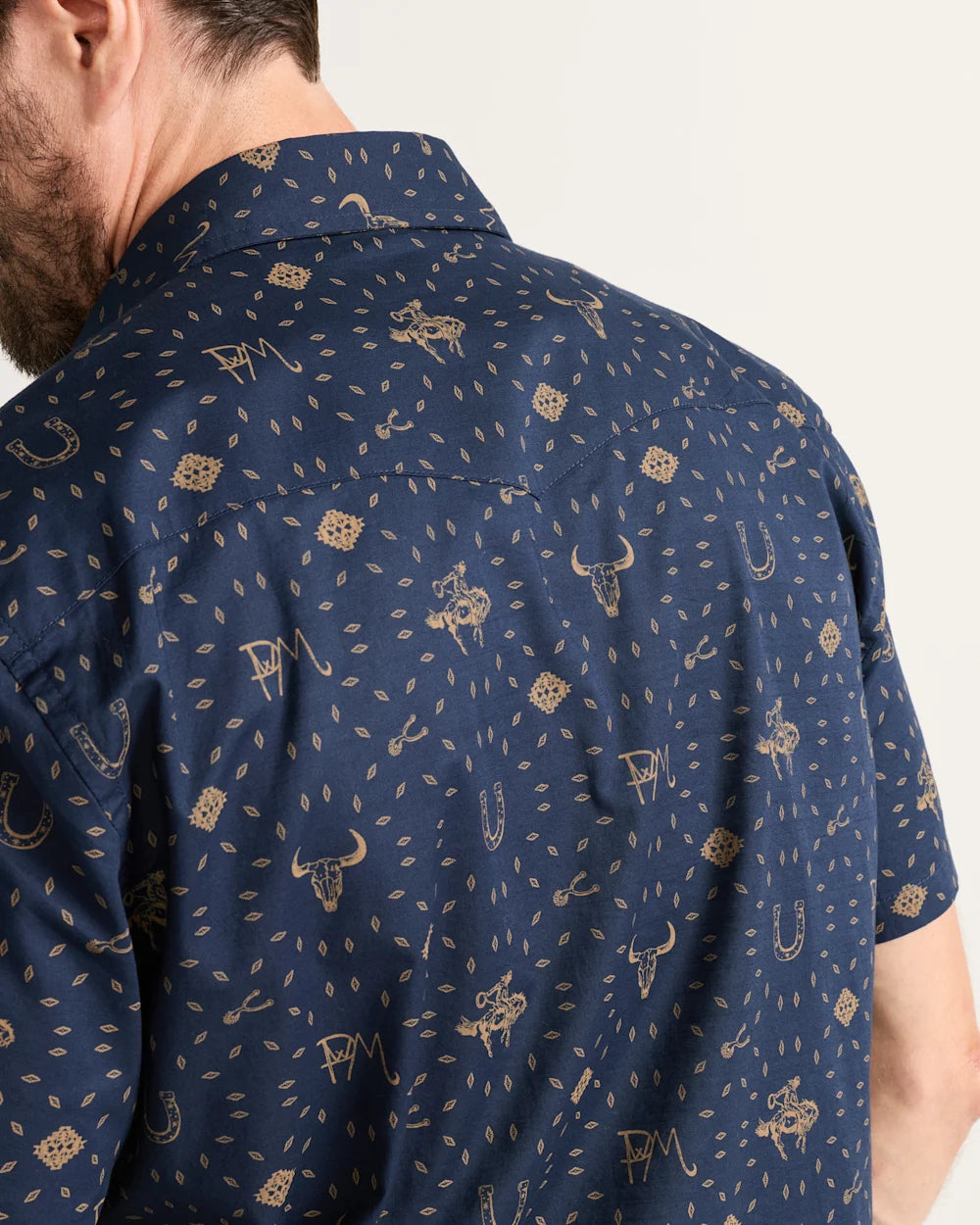 Men's Short Sleeve Laramie Snap-Front
