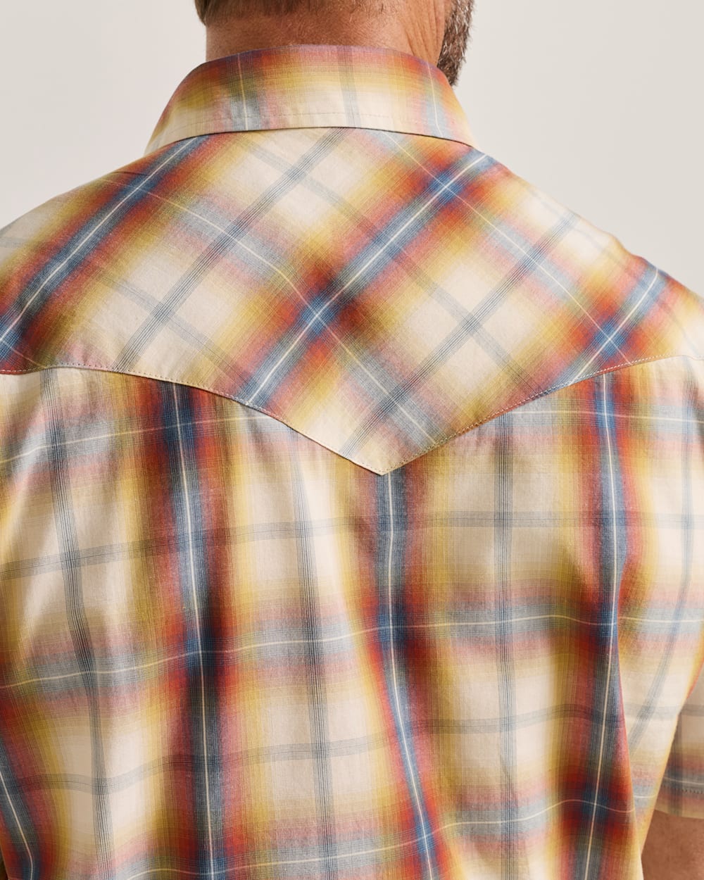 Men's Short-Sleeve Plaid Frontier Shirt