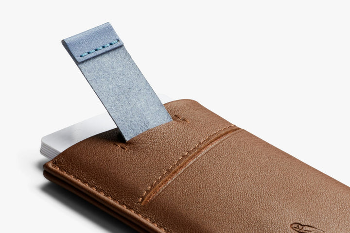 Bellroy Card Sleeve – Hazelnut (Second Edition) – feature detail