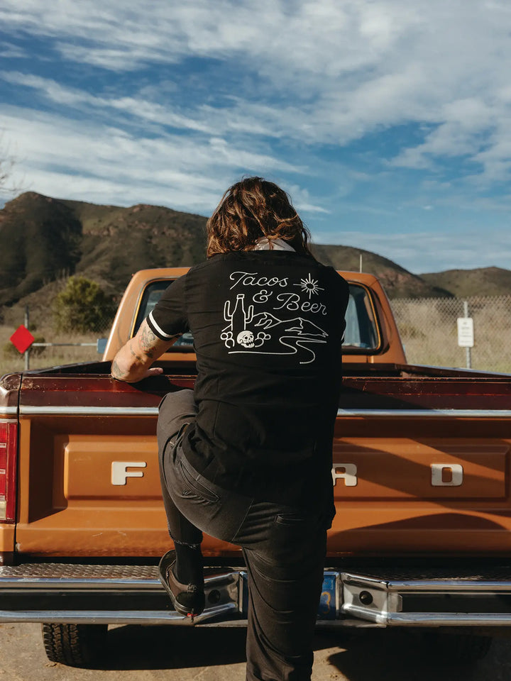 Tacos & Beer Casual Button Down