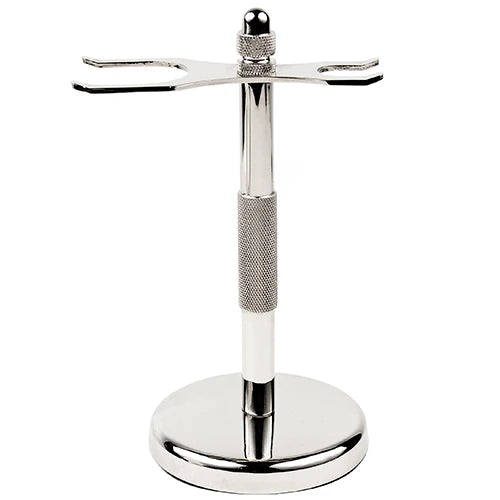 Super Safety Razors Chrome 2-Prong Heavyweight Stand