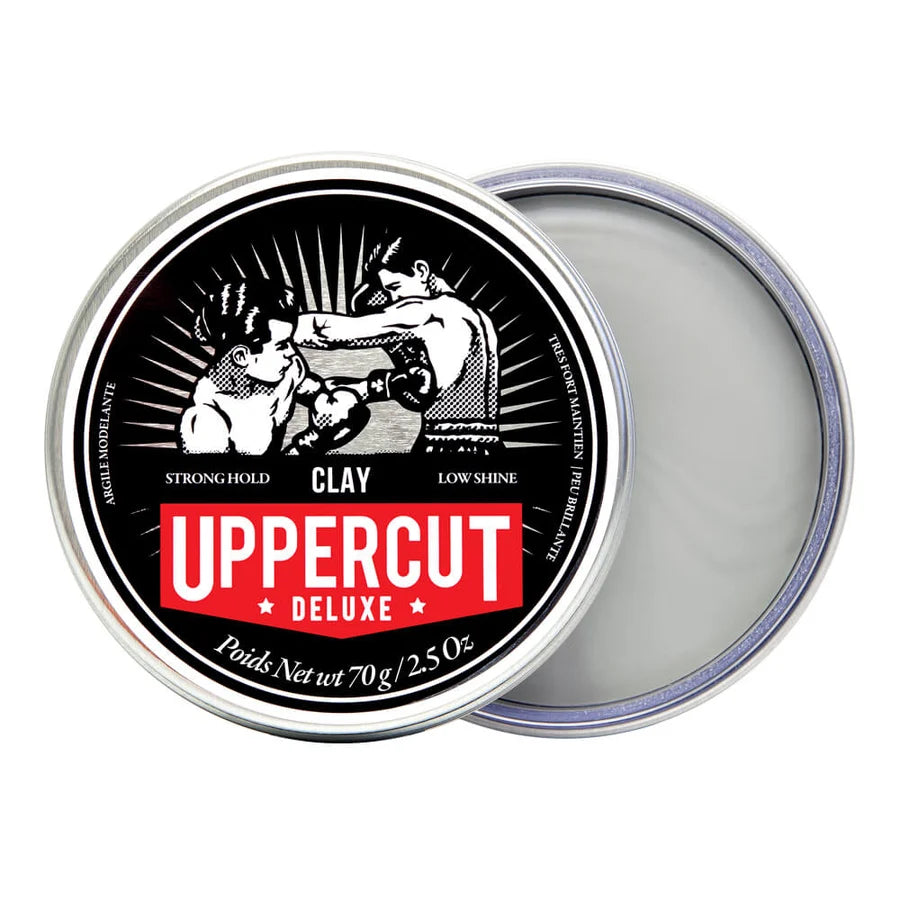 Uppercut Deluxe Clay – Strong Hold, Matte Finish