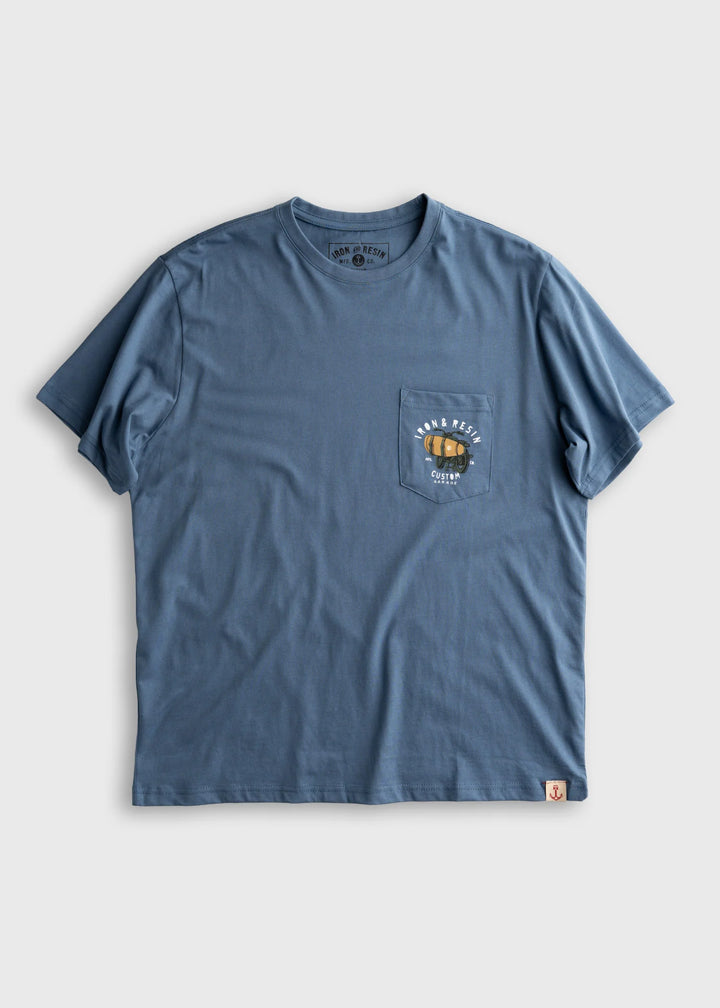 Custom Garage Pocket Tee