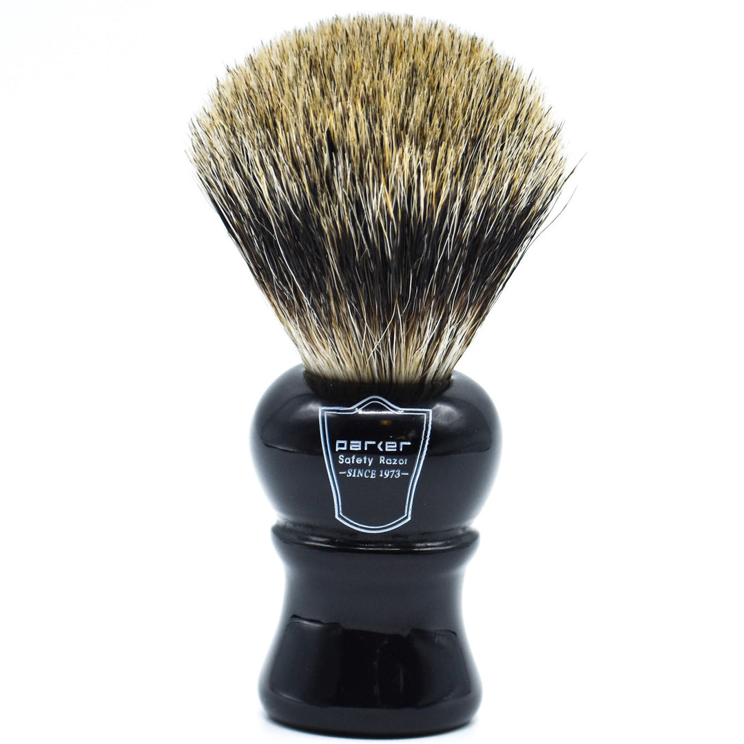Parker Classic Ebony Pure Badger Shaving Brush