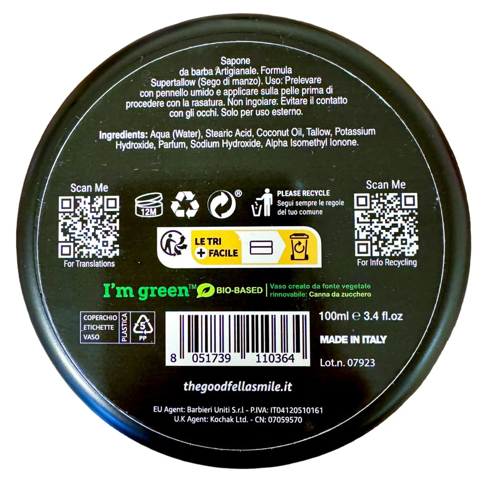The Goodfellas Smile Shave Soap Inferno