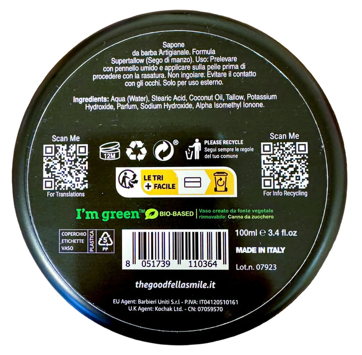 The Goodfellas Smile Shave Soap Inferno