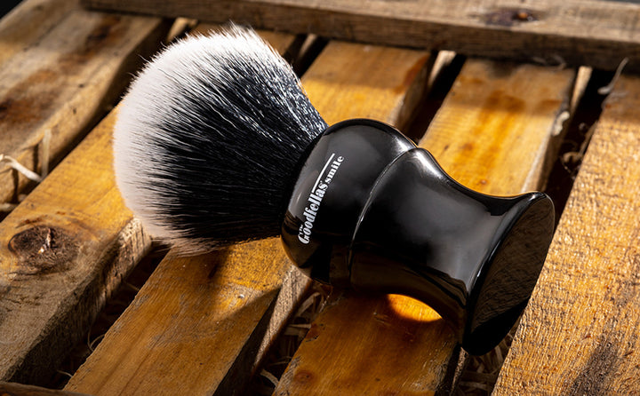 The Goodfellas' Synthetic Shave Brush - Black Noir